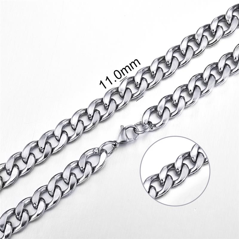 GENTSTOCK - Mens Stainless Steel Rope Chains