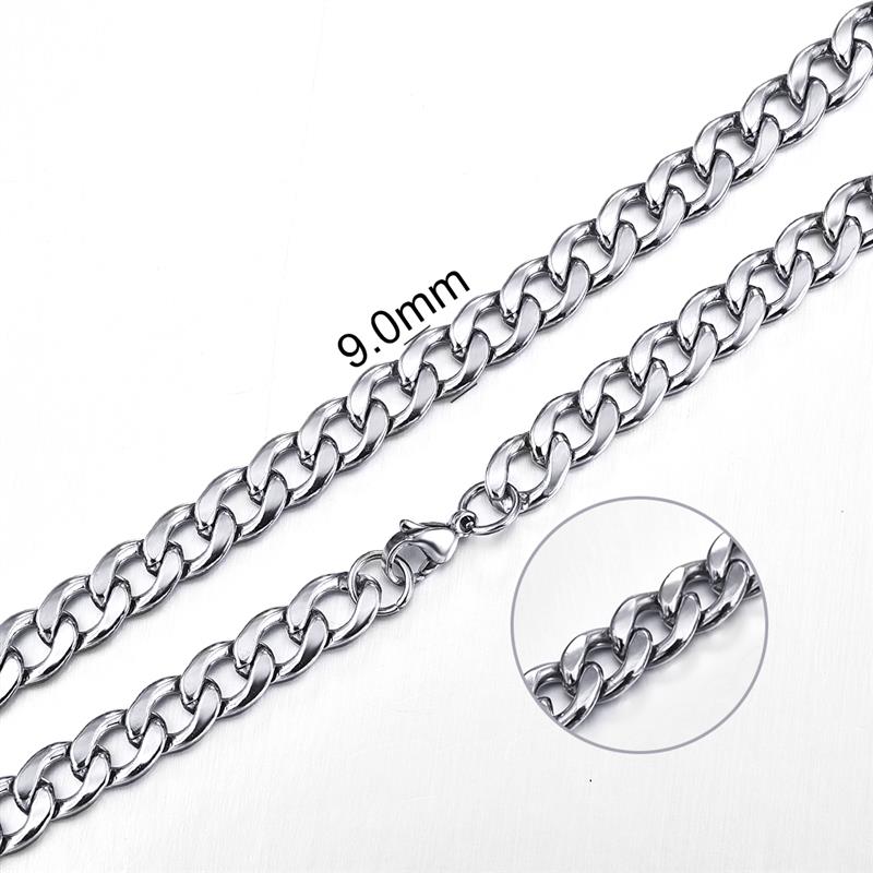 GENTSTOCK - Mens Stainless Steel Rope Chains